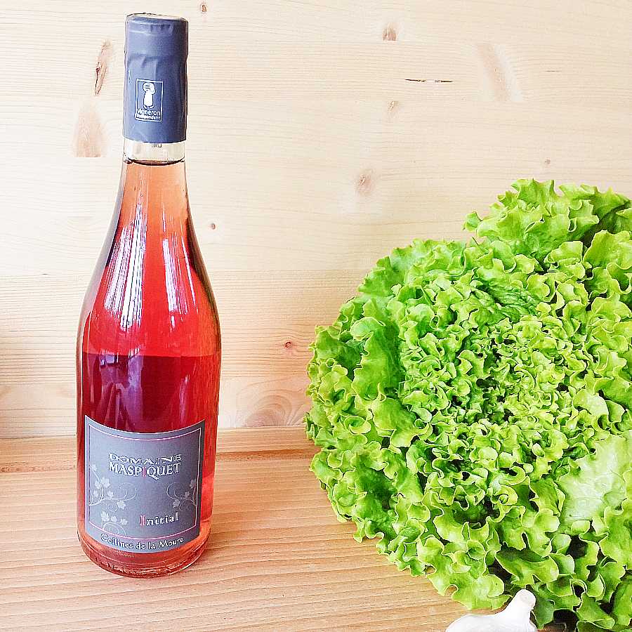 « Initial Rosé » vin rosé bio, 100% Syrah, IGP Collines de la Moure