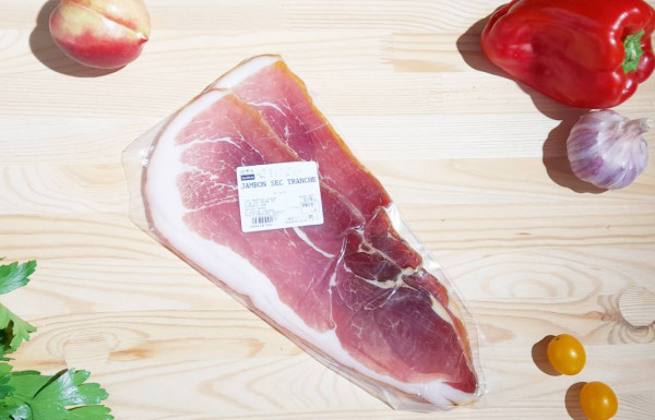 Jambon sec porc sans nitrite (Aveyron)